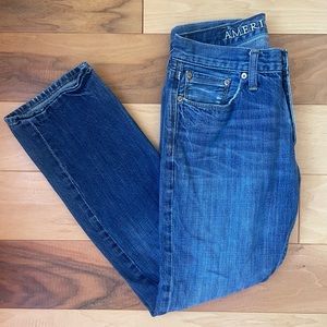 Mens American Eagle Straight Leg Jeans